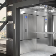 کابین آسانسور تمام استیل